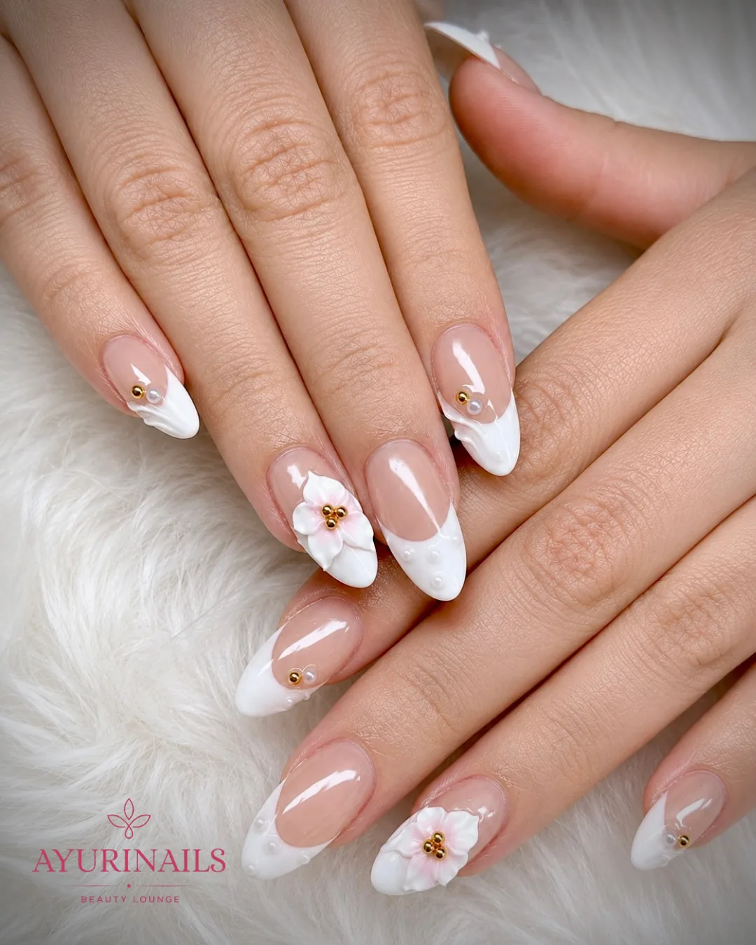 embossed nails, AyuriNails Beauty Lounge Makati